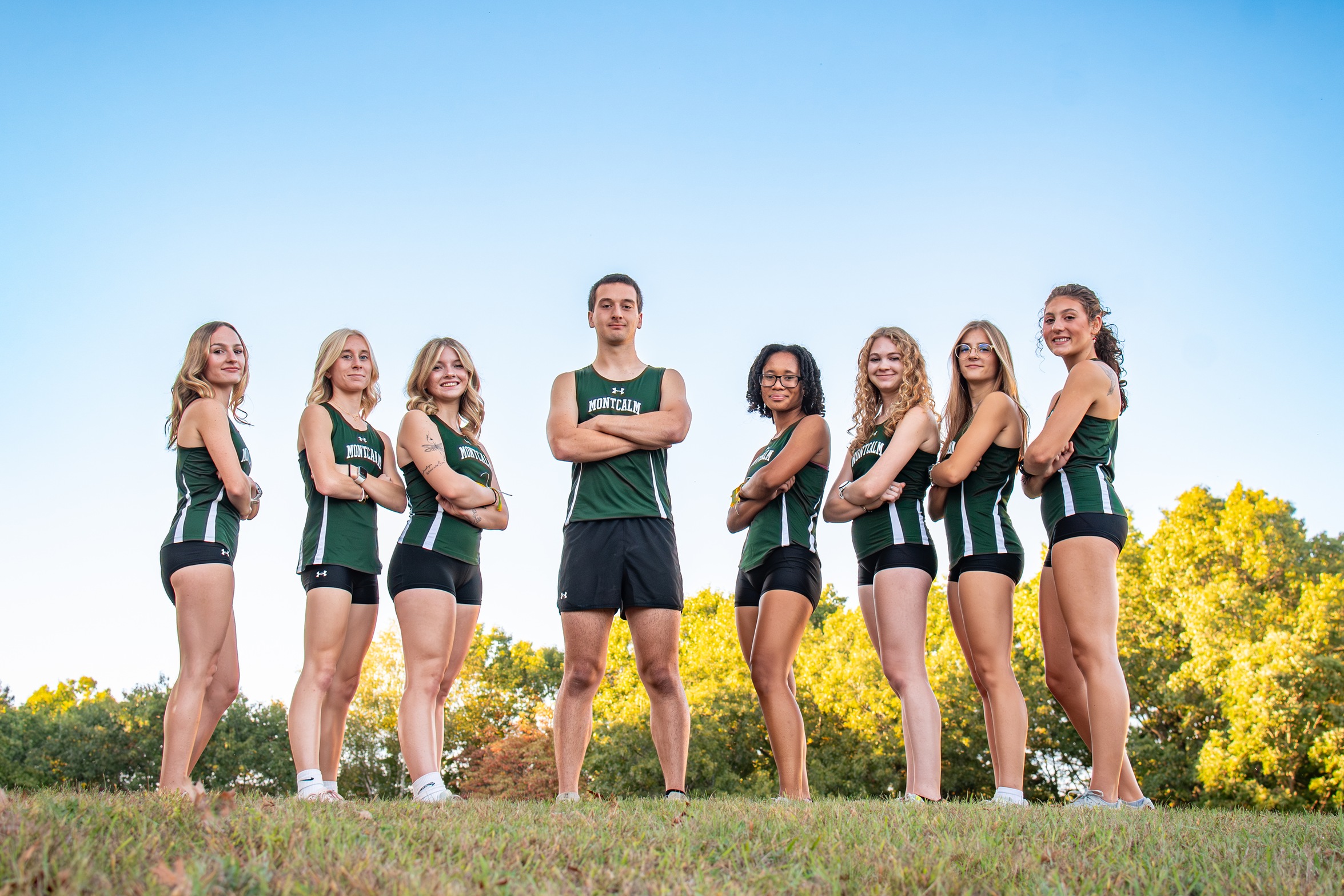 MCC Cross Country team photo for 25-26 season.